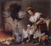 Bernardo Strozzi The Cook oil on canvas